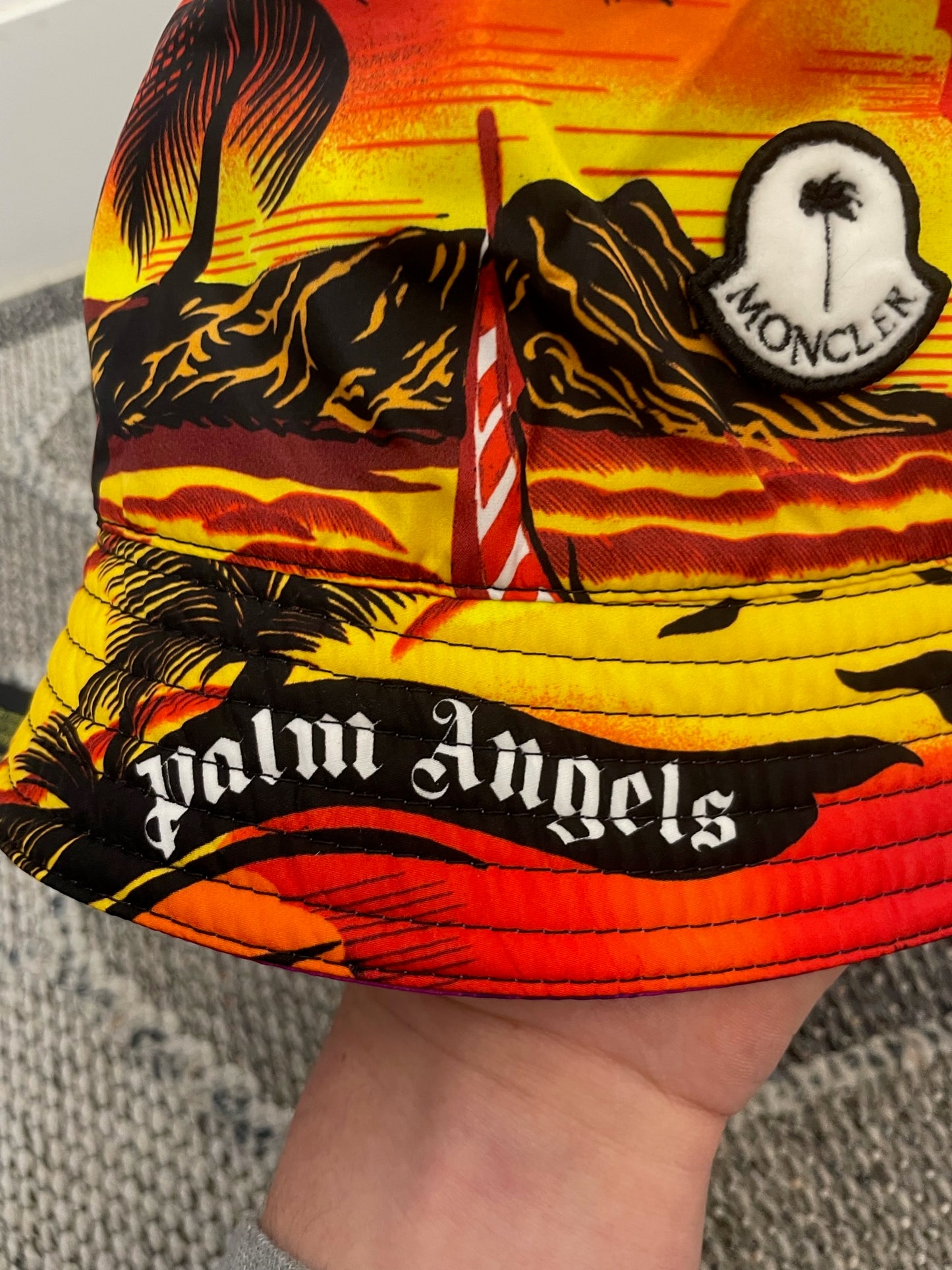 MONCLER X PALM ANGELS HAT