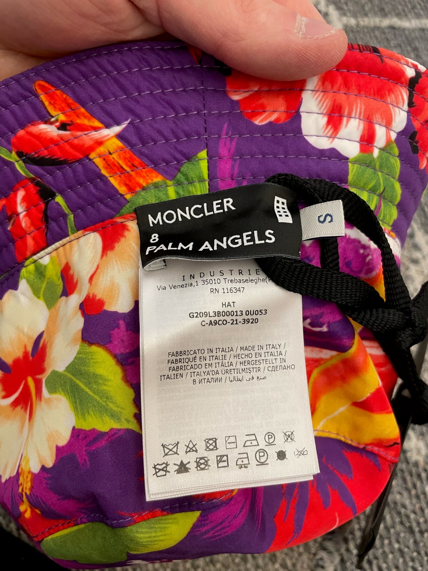 MONCLER X PALM ANGELS HAT