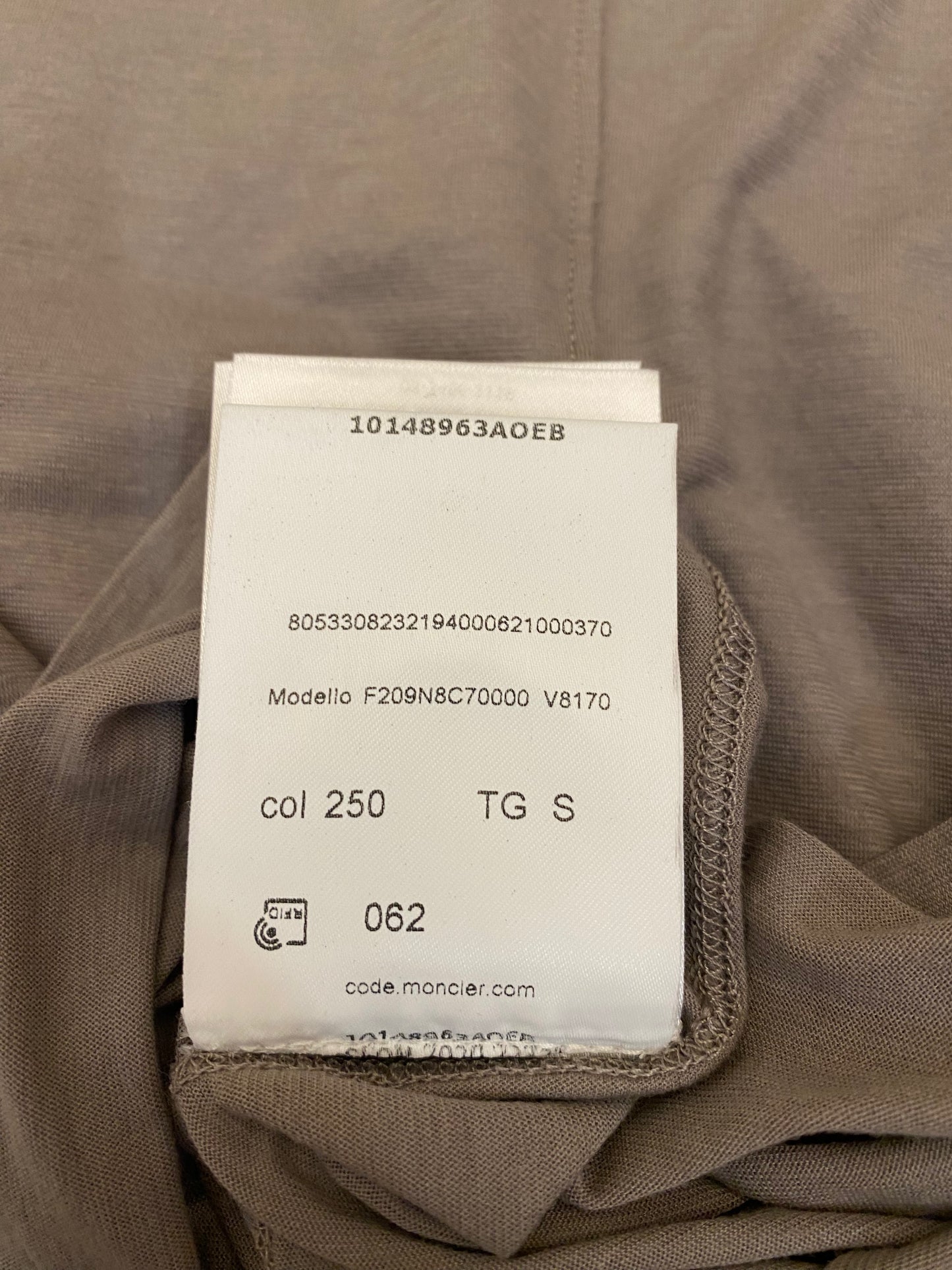 MONCLER X RICK OWENS TEE