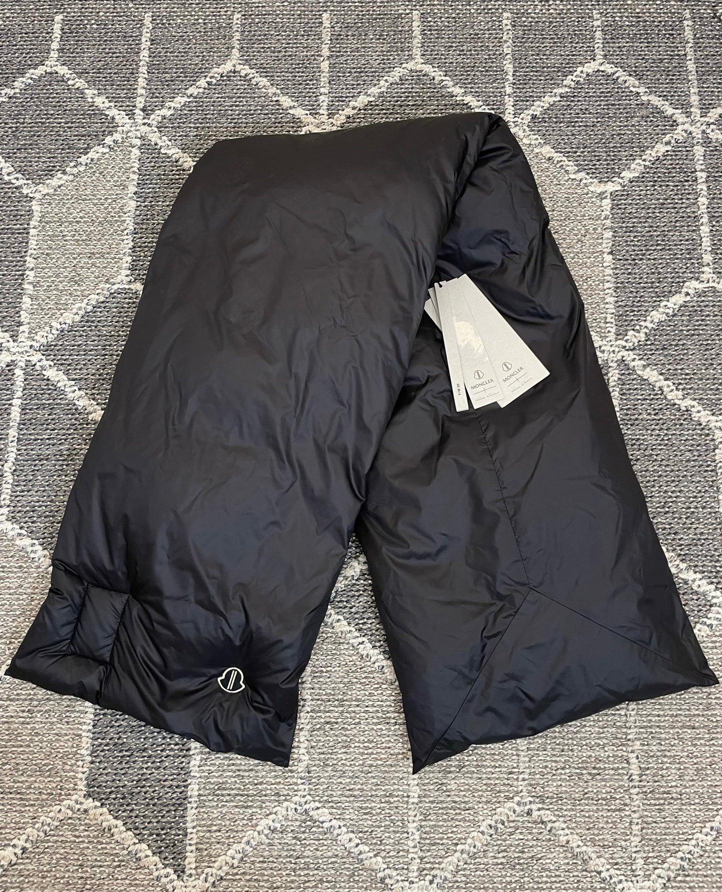 MONCLER X RICK OWENS SCARF