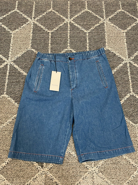 GUCCI DENIM SHORTS