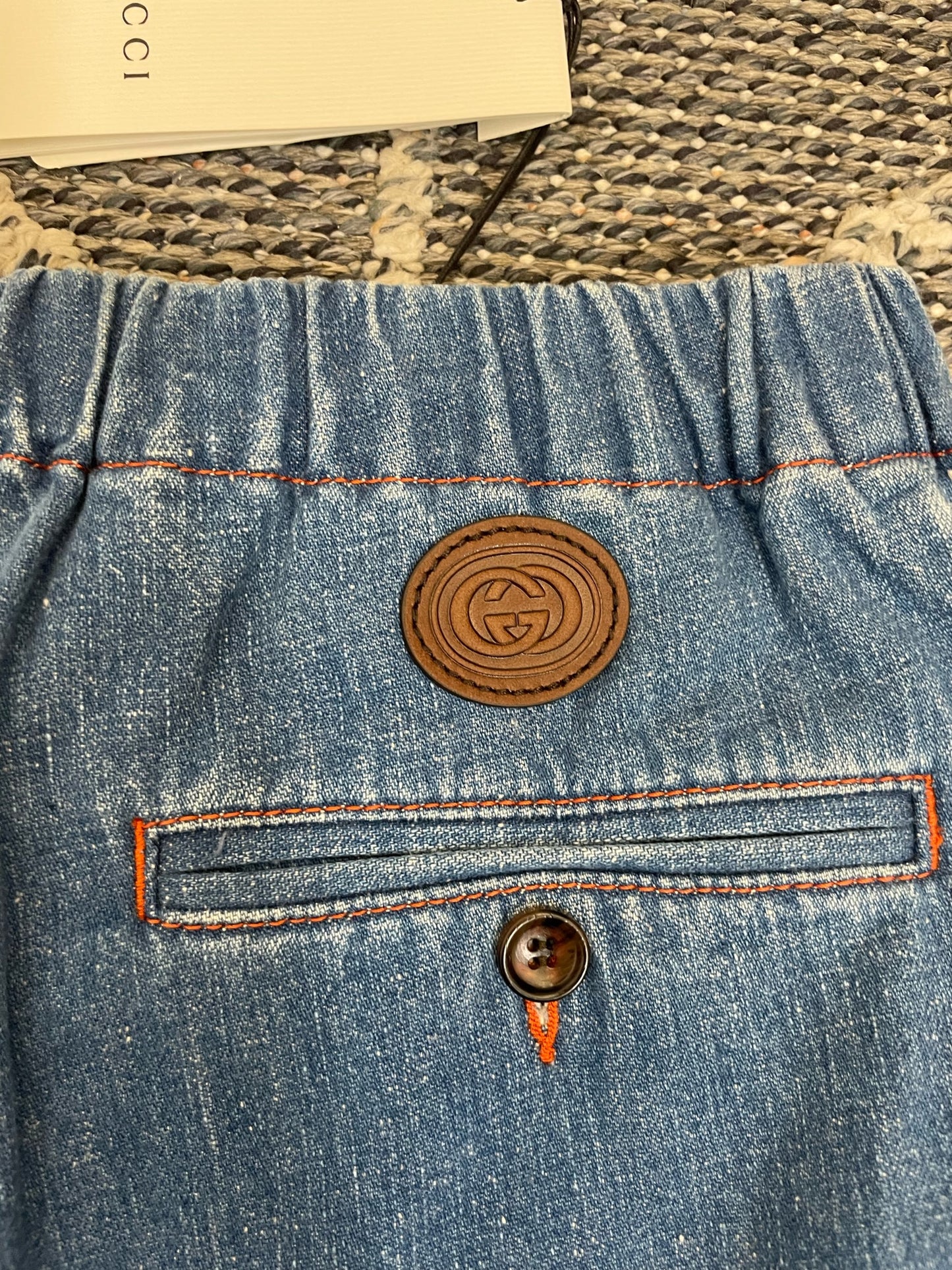 GUCCI DENIM SHORTS