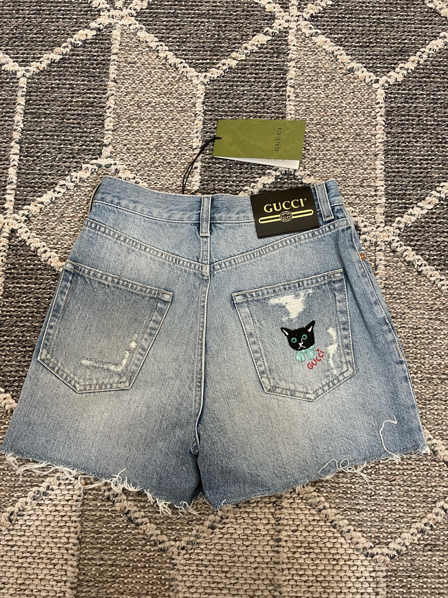 GUCCI DENIM SHORTS