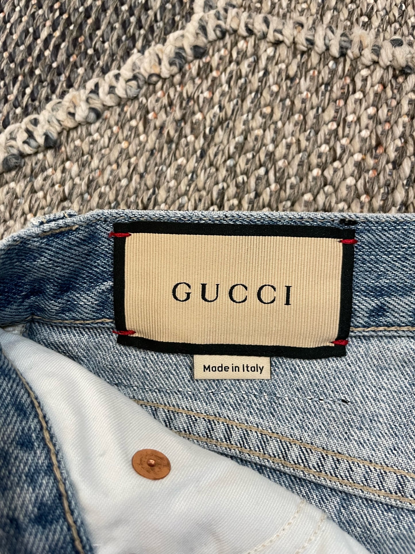 GUCCI DENIM SHORTS