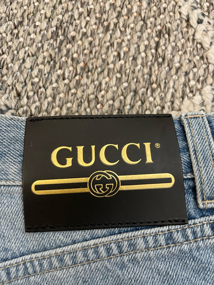 GUCCI DENIM SHORTS