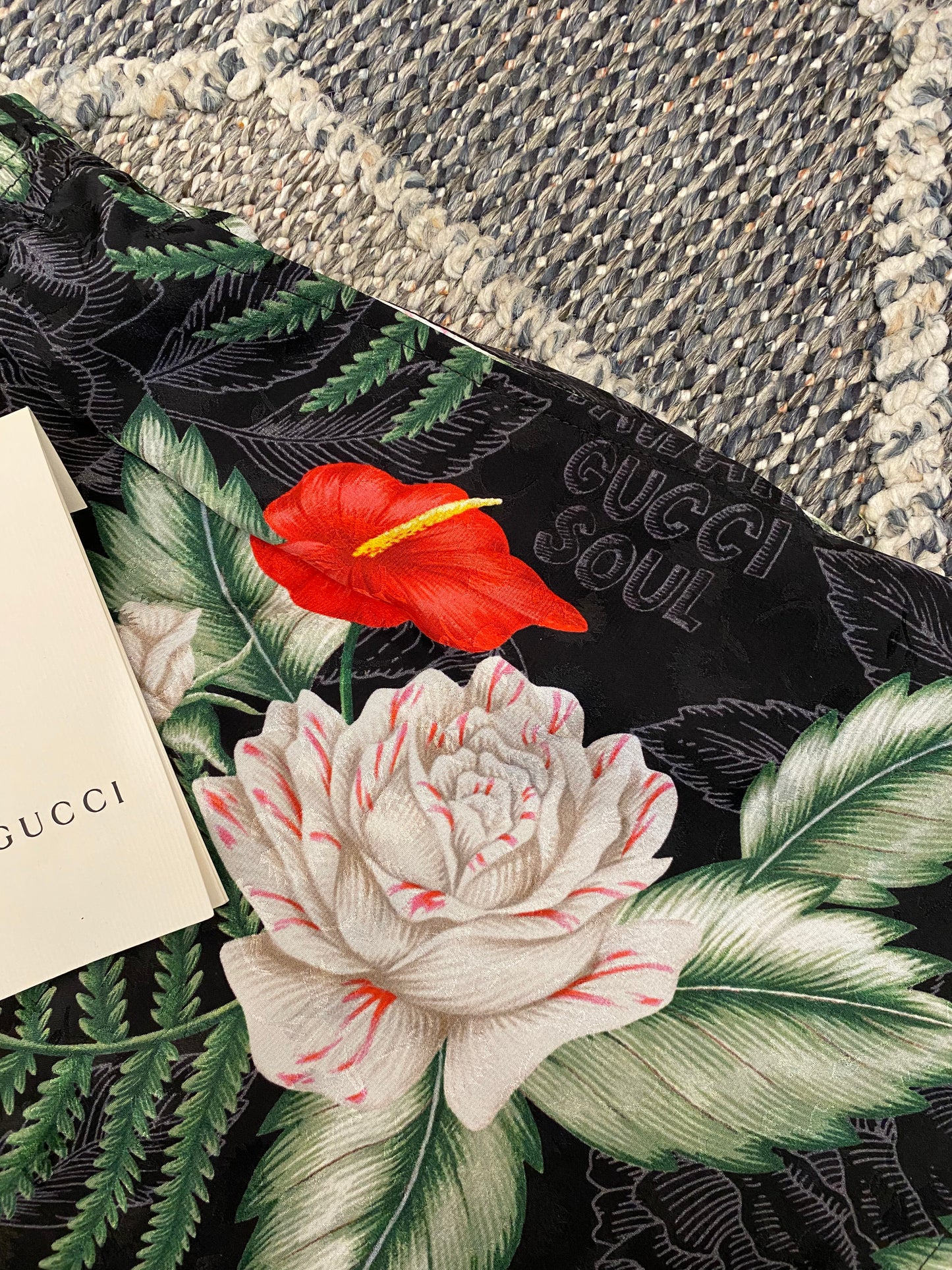 GUCCI SILK SHORTS