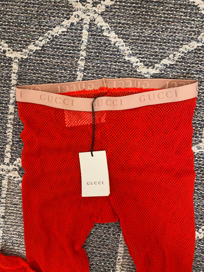 GUCCI RED TIGHTS