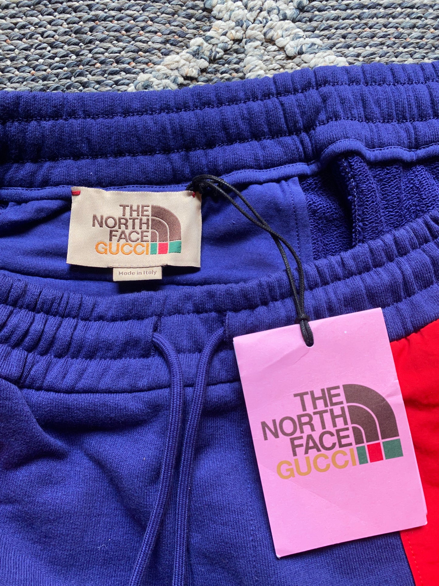 GUCCI X TNF JOGGERS