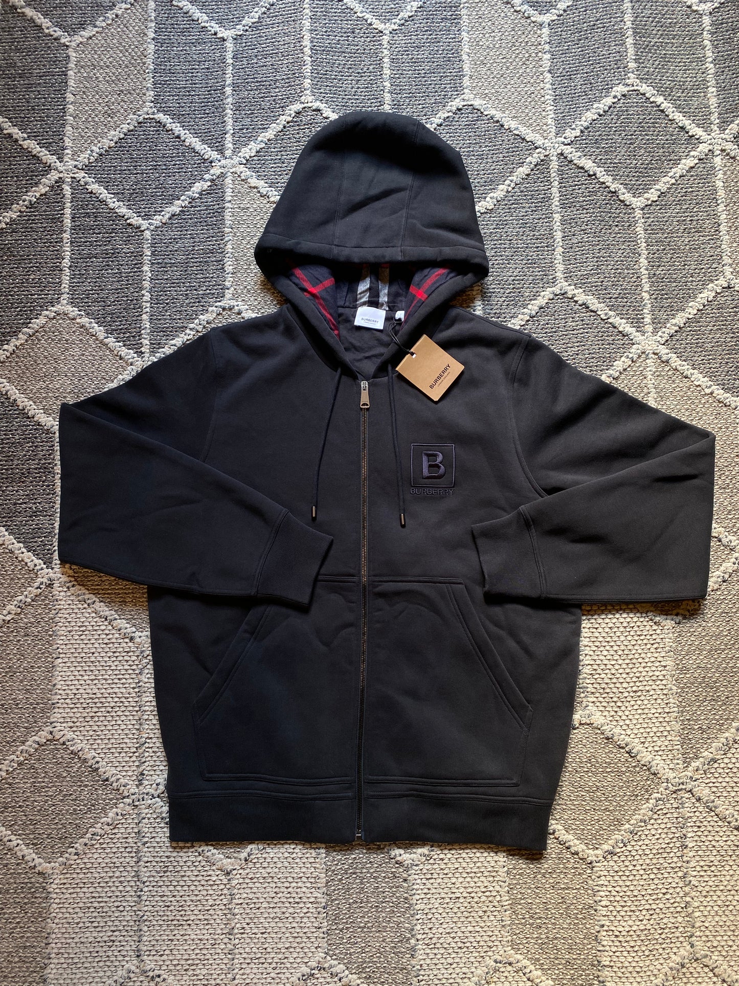 BURBERRY PRINT HOODIE