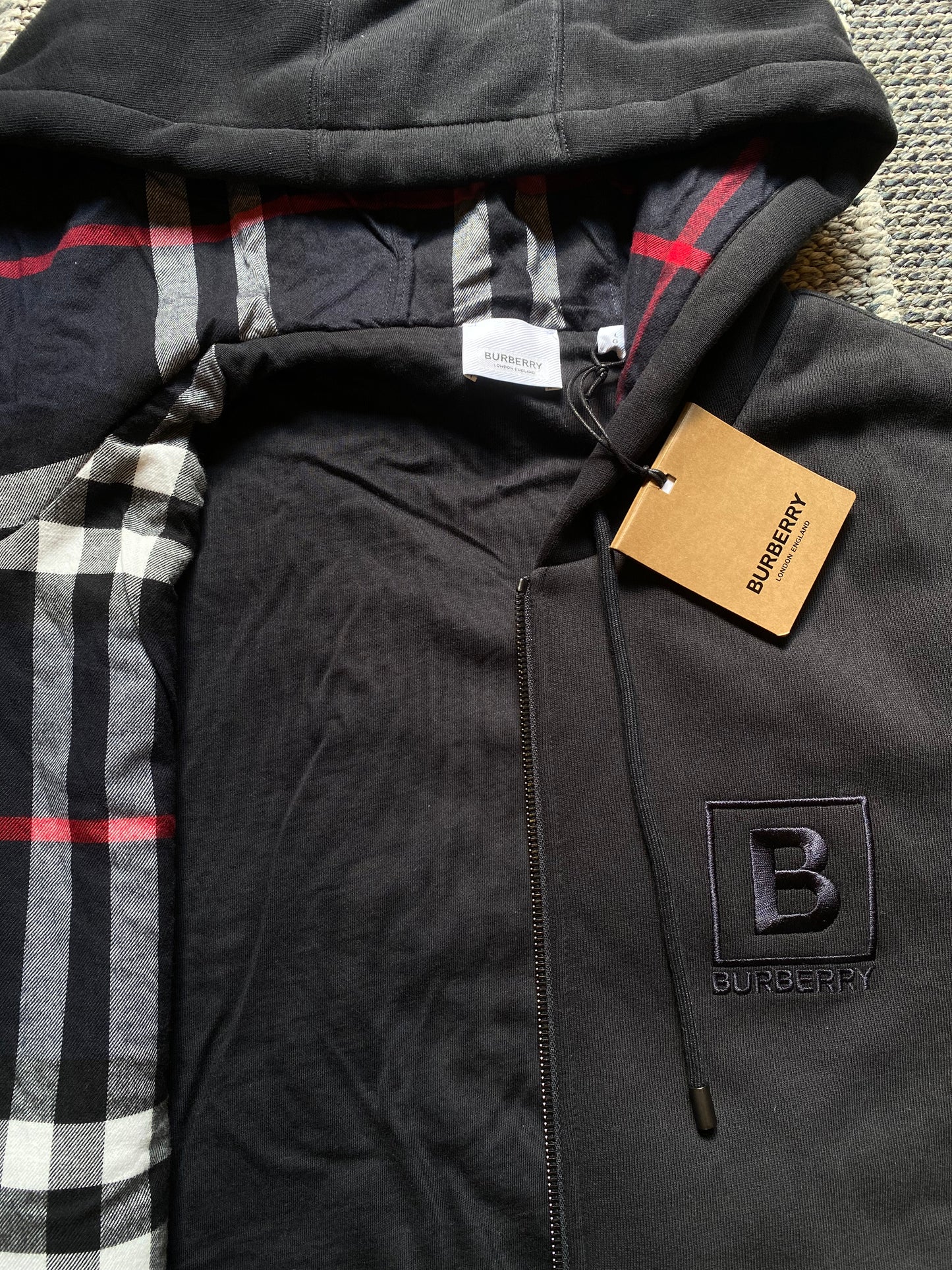 BURBERRY PRINT HOODIE