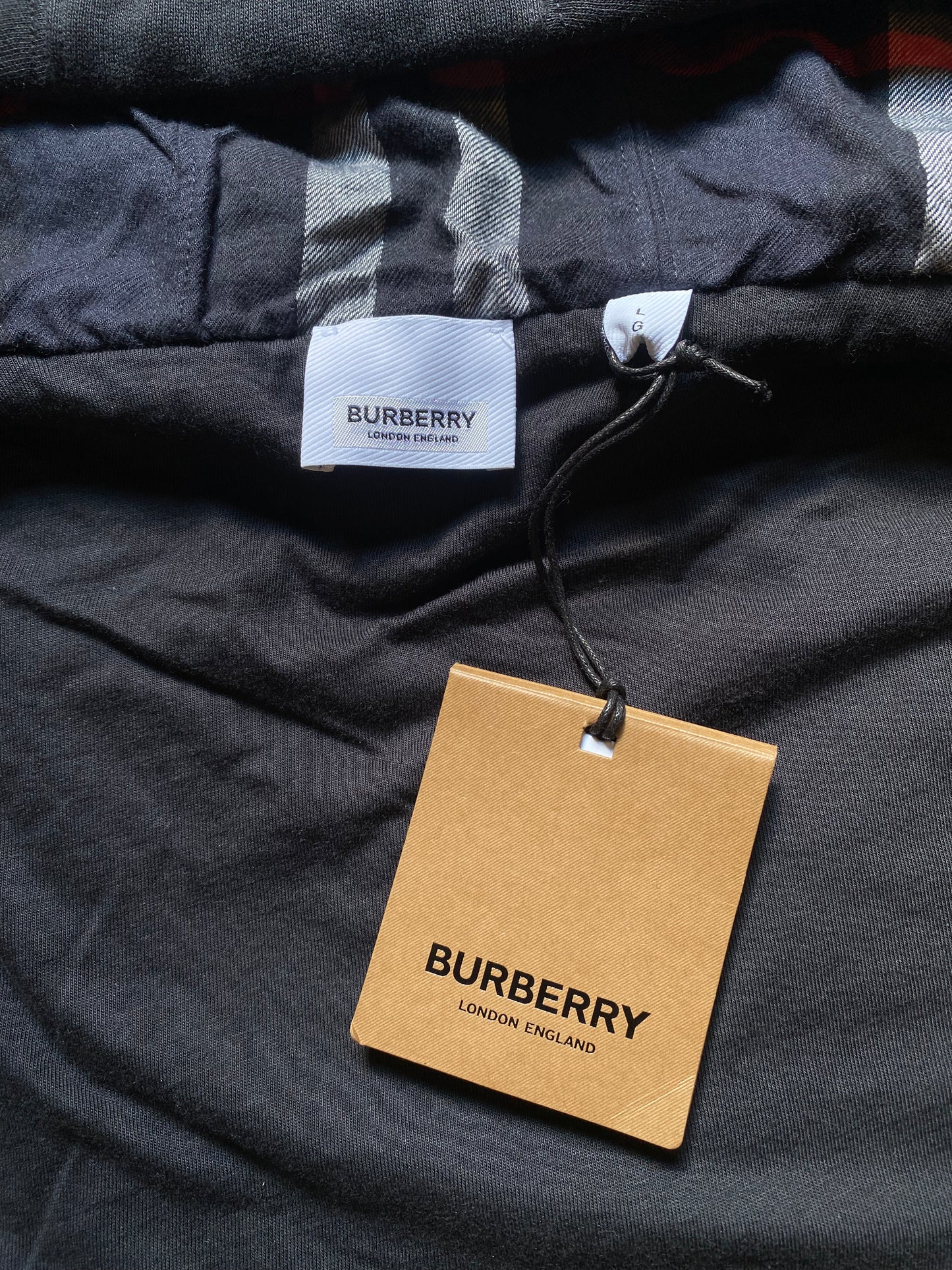 BURBERRY PRINT HOODIE