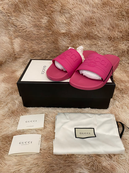 GUCCI LOGO SLIDERS