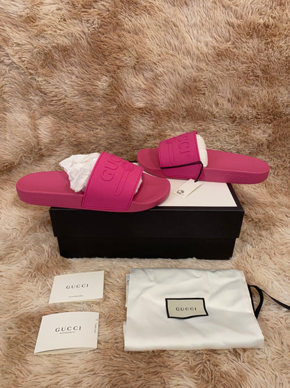 GUCCI LOGO SLIDERS